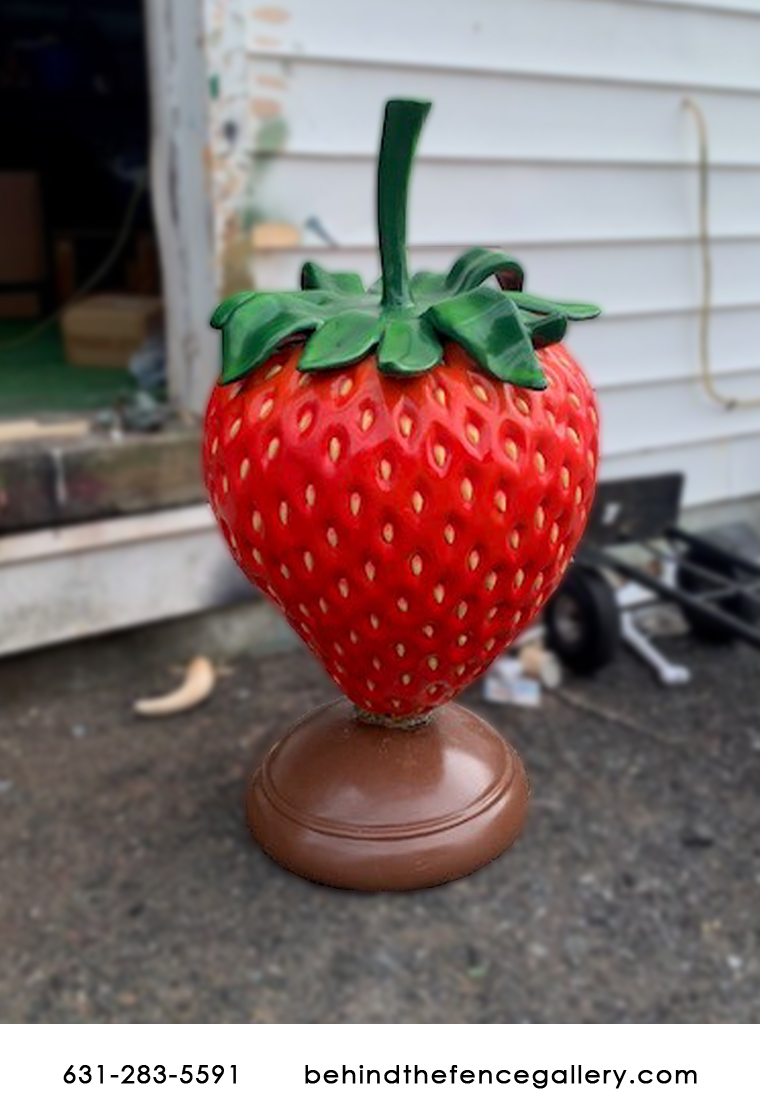 Giant Strawberry Statue