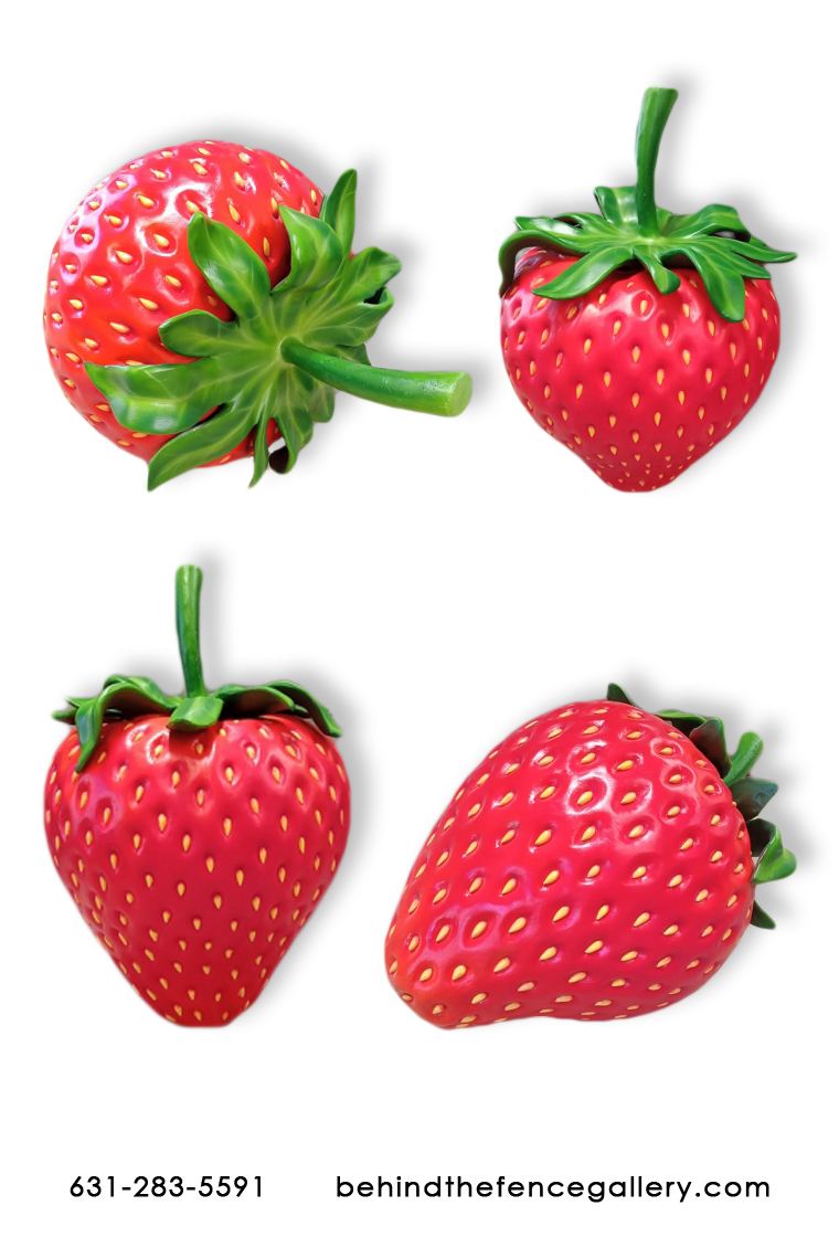 (image for) Giant Strawberry Statue