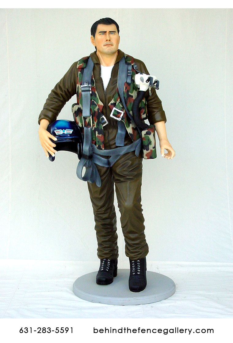 American Pilot Statue