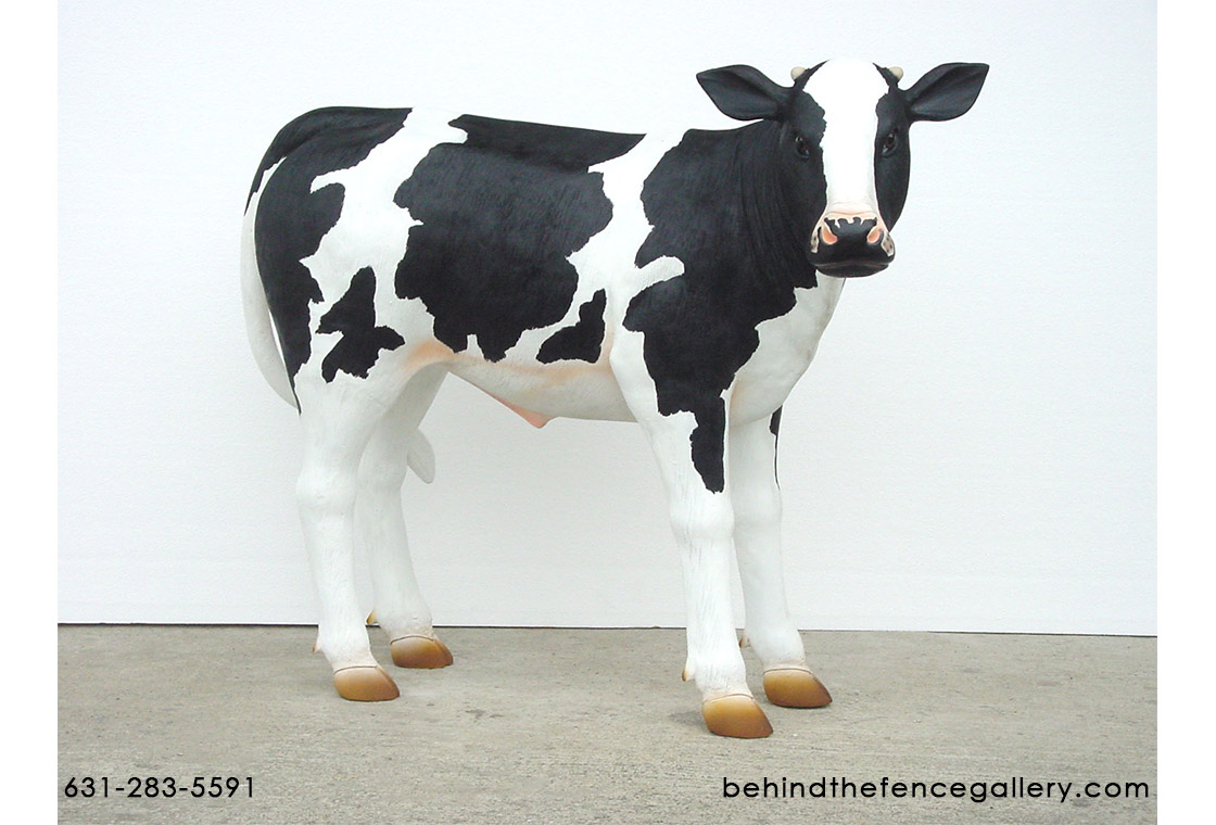 (image for) Life-like adorable Calf Statue