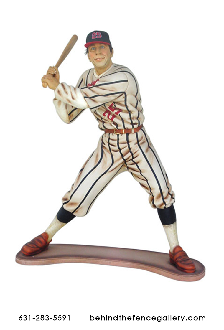 Baseball Player Statue 6Ft.