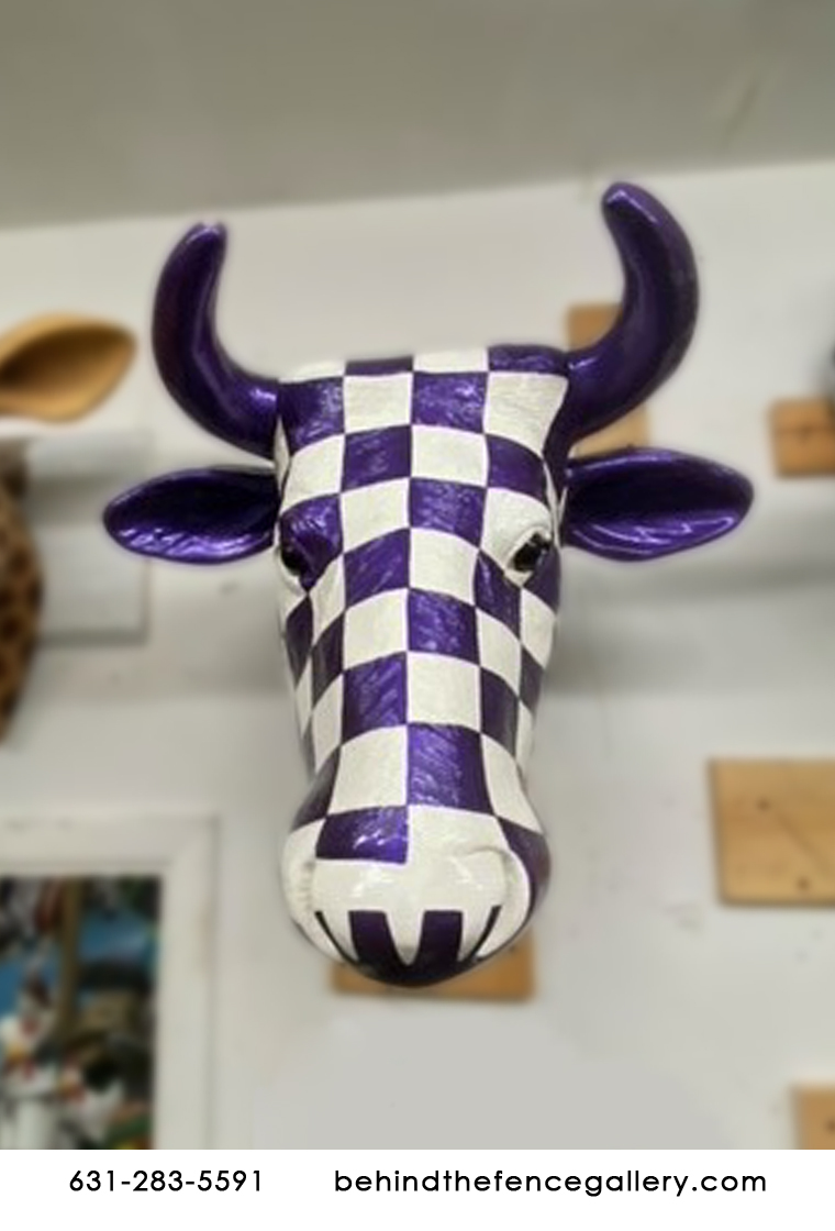 Checkered Cow Head