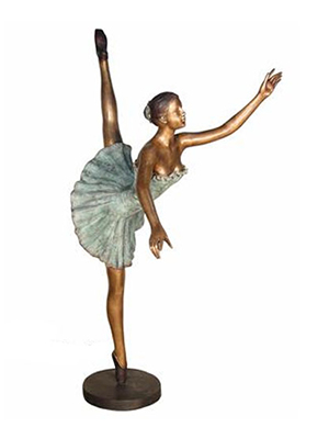 Bronze Dancing Ballerina