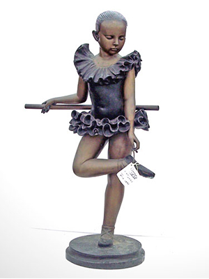 Bronze Ballerina Statue