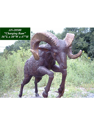 Bronze Charging Ram