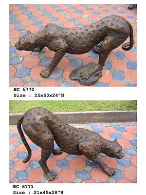 Bronze Cheetah ( each )