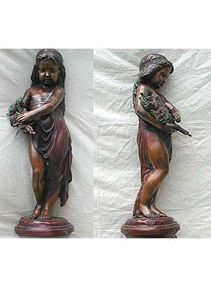 Bronze Four Seasons Children - Spring