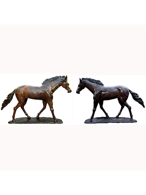 Full-Sized & Life-Sized Bronze Horse