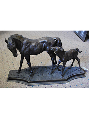 Bronze Horse and Pony