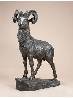 Bronze Mountain Goat