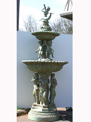 Bronze 4 Ladies Musical Fountain