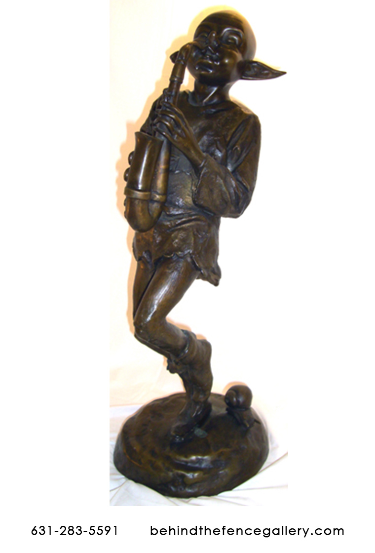 Bronze Playing Man