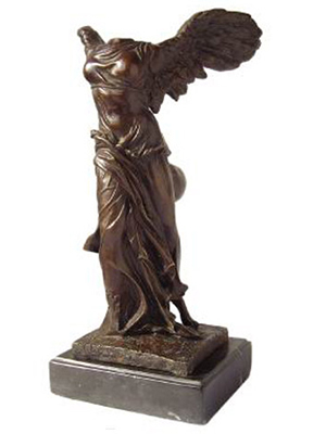 Bronze Nike of Samothrace