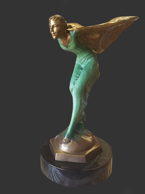 Spirit of Ecstasy Bronze Sculpture