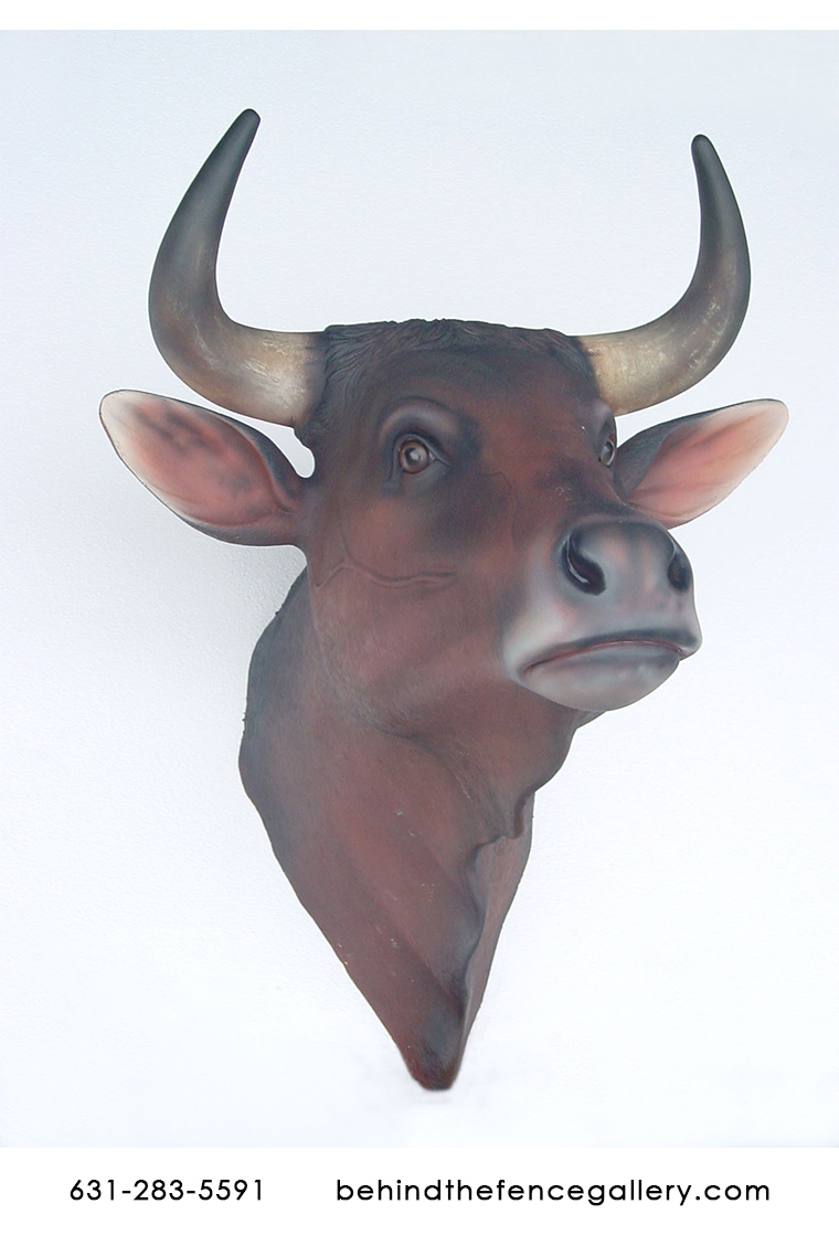 Bull Head Wall Mount