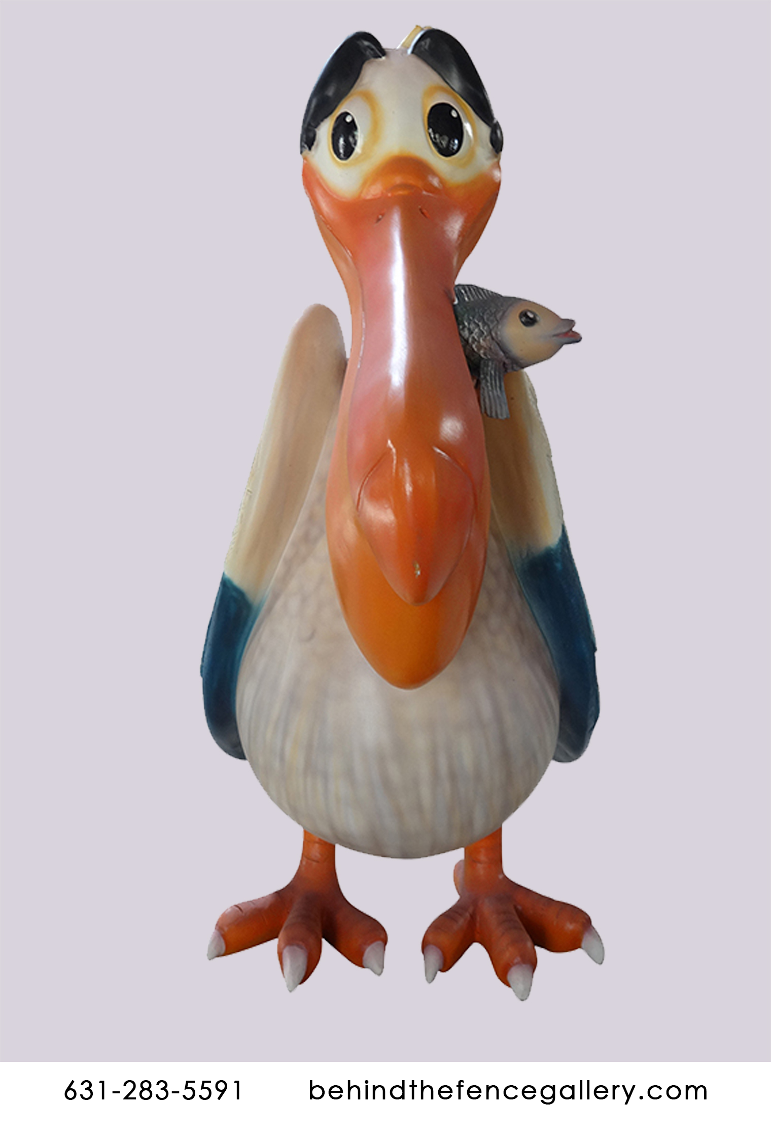 Cartoon Pelican Statue