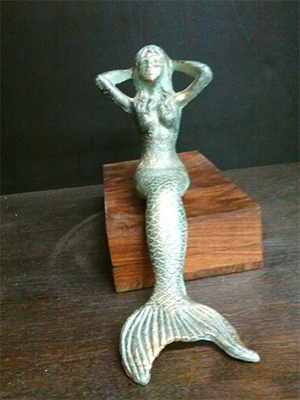 Cast Iron Mermaid (table top)