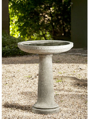 Birdbath Cast Stone Isleboro