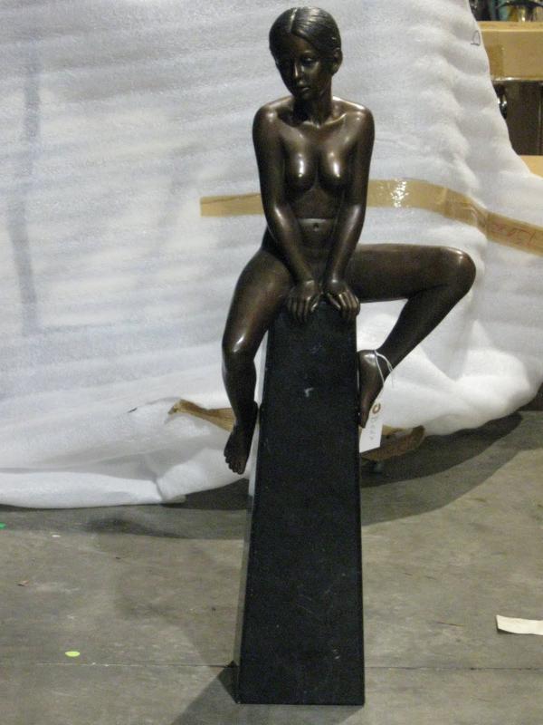 Nude Sitting
