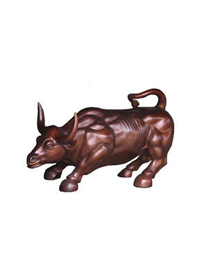 Bronze Bull 18"H