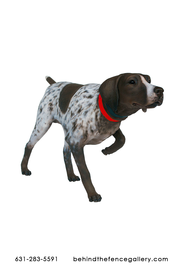 German Shorthaired Pointer Dog Statue