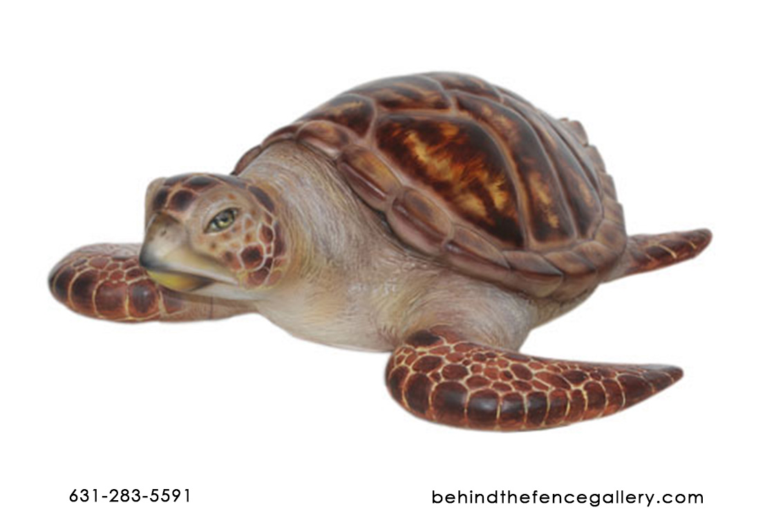 Hawksbill Sea Turtle Statue