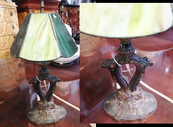 Tiffany Style Stained Glass Lamp - Click Image to Close