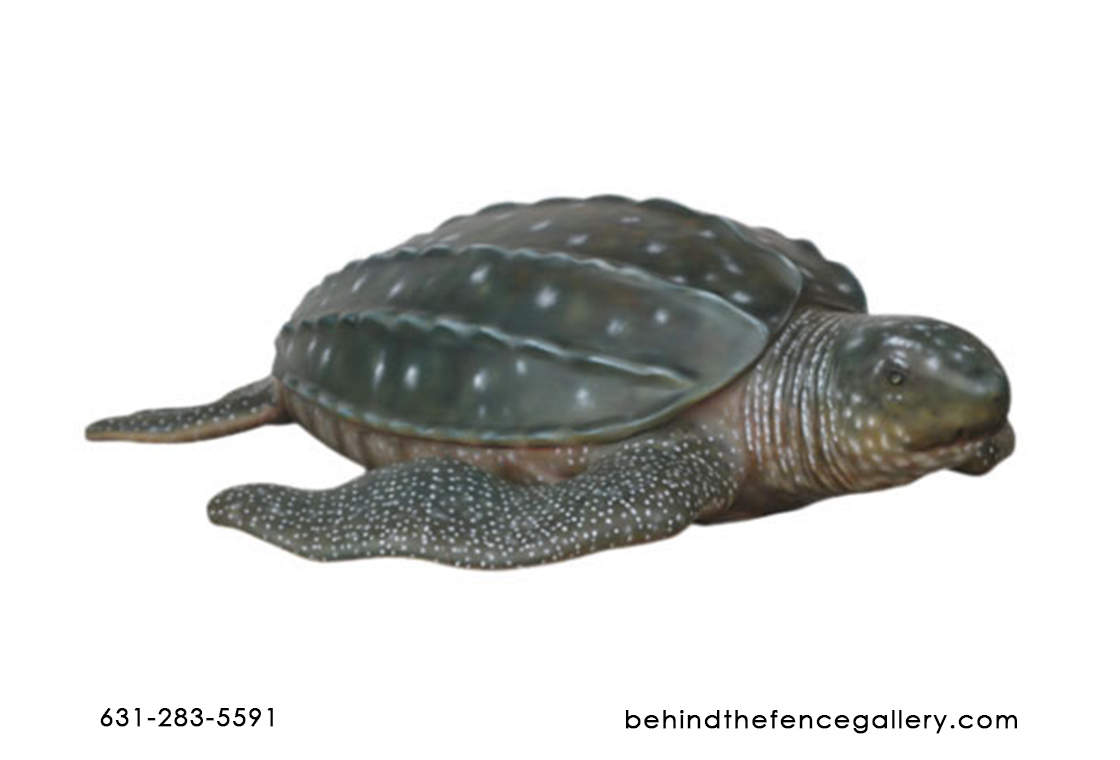Leatherback Sea Turtle 7ft Statue