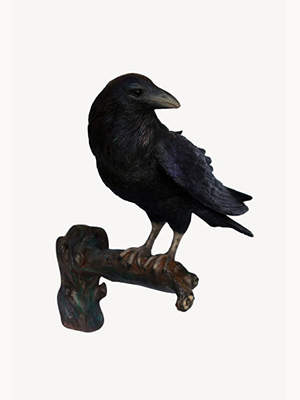 Raven (Head up) Wall Decor