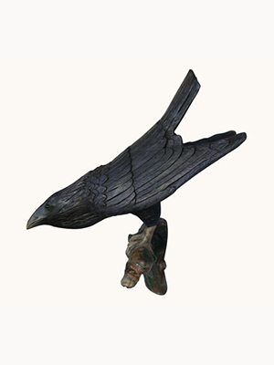 Raven (Head Down) Wall Decor