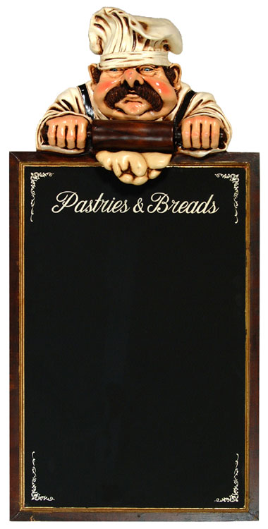 Pastry Chef Blackboard