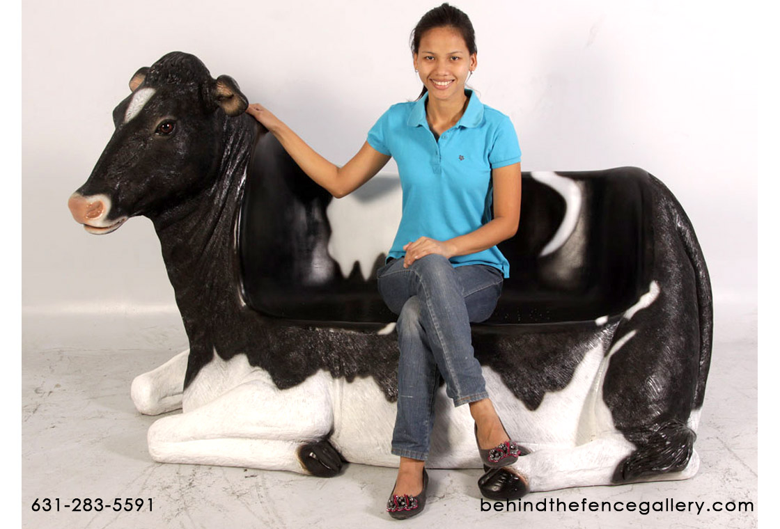 Cow Bench - Click Image to Close