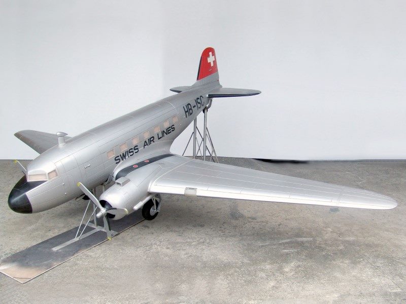 Model DC-3 Airplane