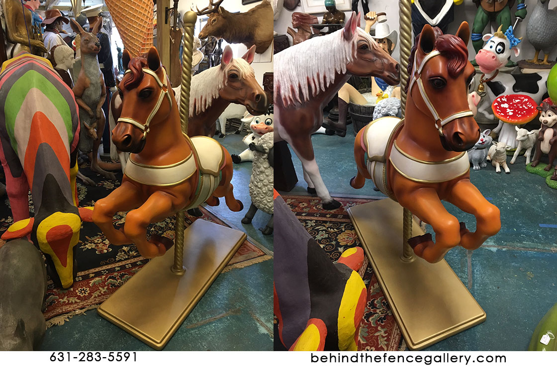 Carousel Horse Replica Statue