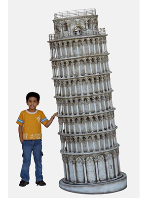 Leaning Tower of Pisa 7 Ft.