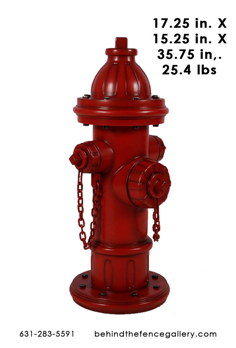 3ft Fire Hydrant Replica Statue