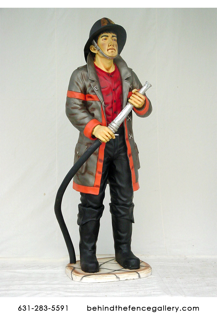 Fireman Statue - 6ft.