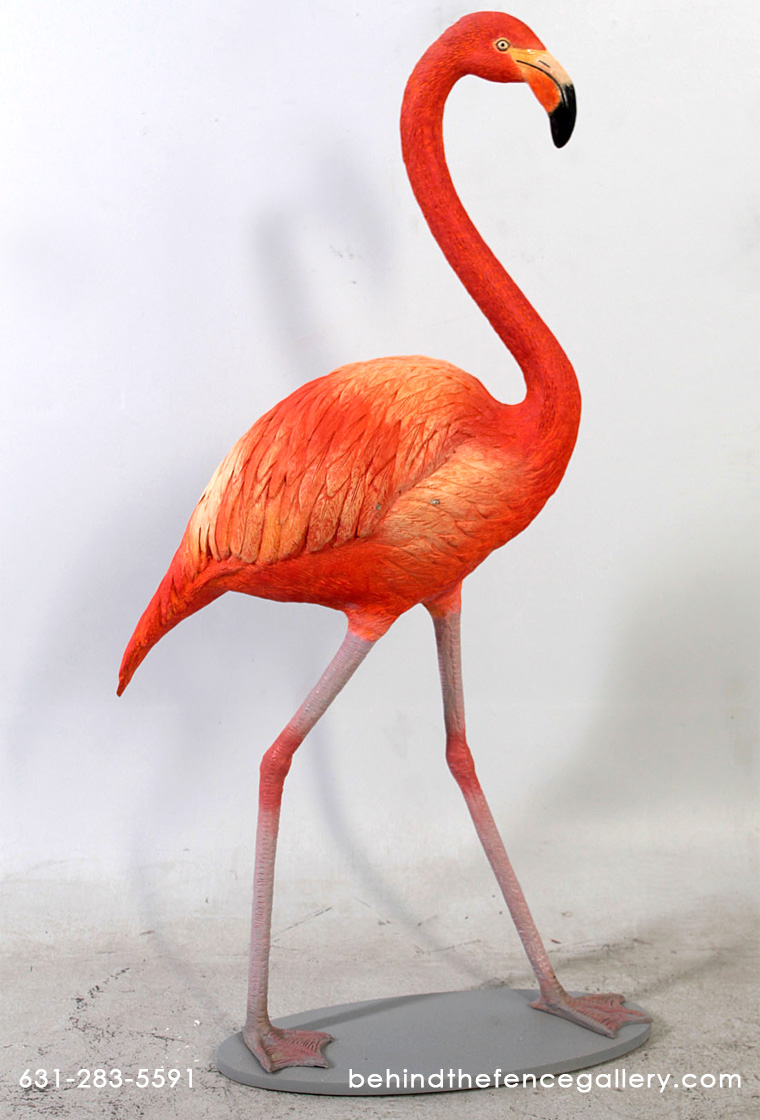 Flamingo Statue