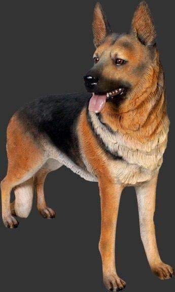 (image for) German Shepherd Statue