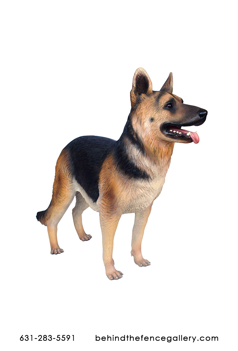 German Shepherd Dog Statue - 3ft.