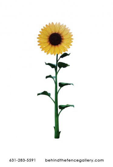 16ft Sunflower Garden Statue