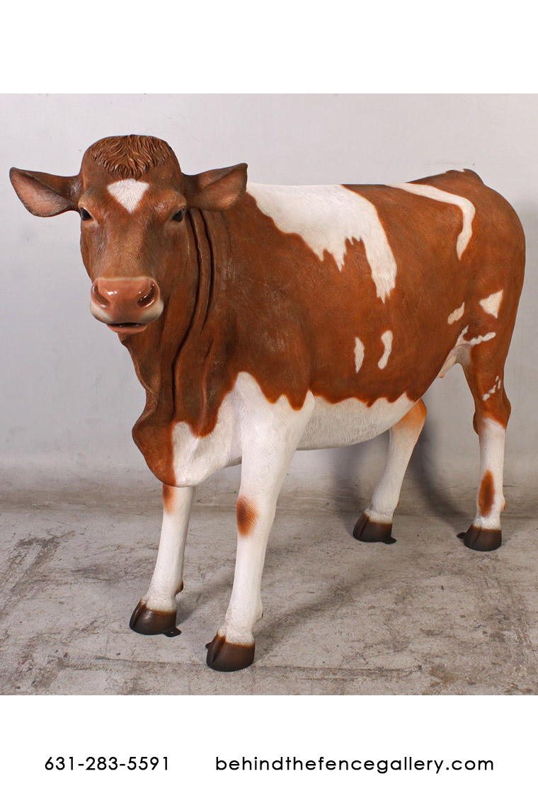 Guernsey Cow Statue - Click Image to Close
