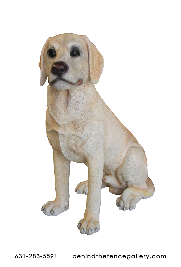 Loyal Labrador Retriever Statue