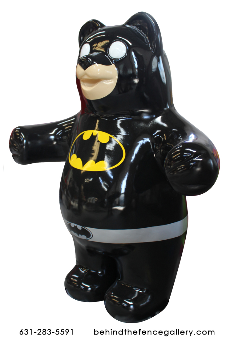 Pop Art Super Hero Gummy Bear - Click Image to Close