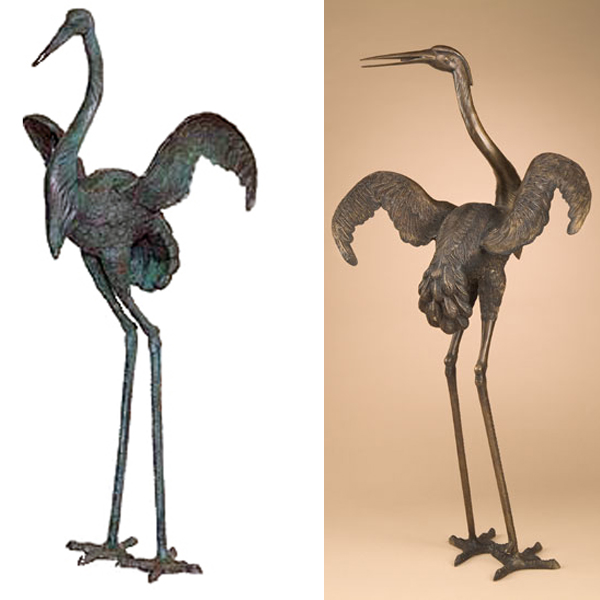 Bronze Crane