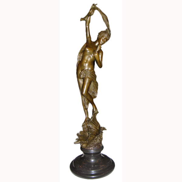 Bronze Girl with Shell