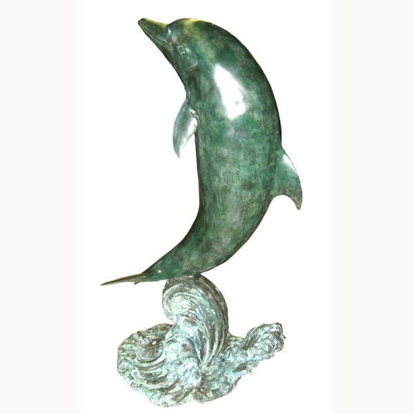 Bronze Dolphin Fountain