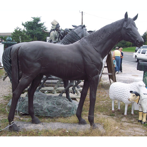 Bronze Horse Standing