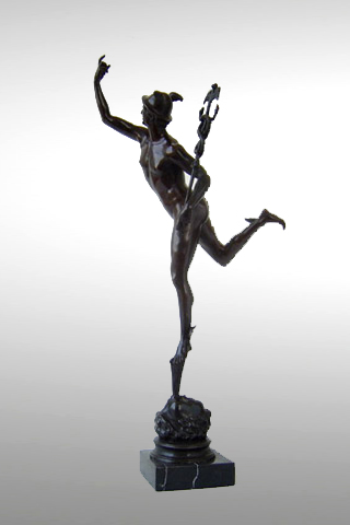 Bronze Statue of Mercury