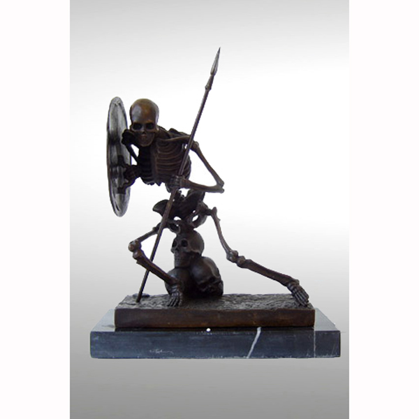 Bronze Skeleton Warrior